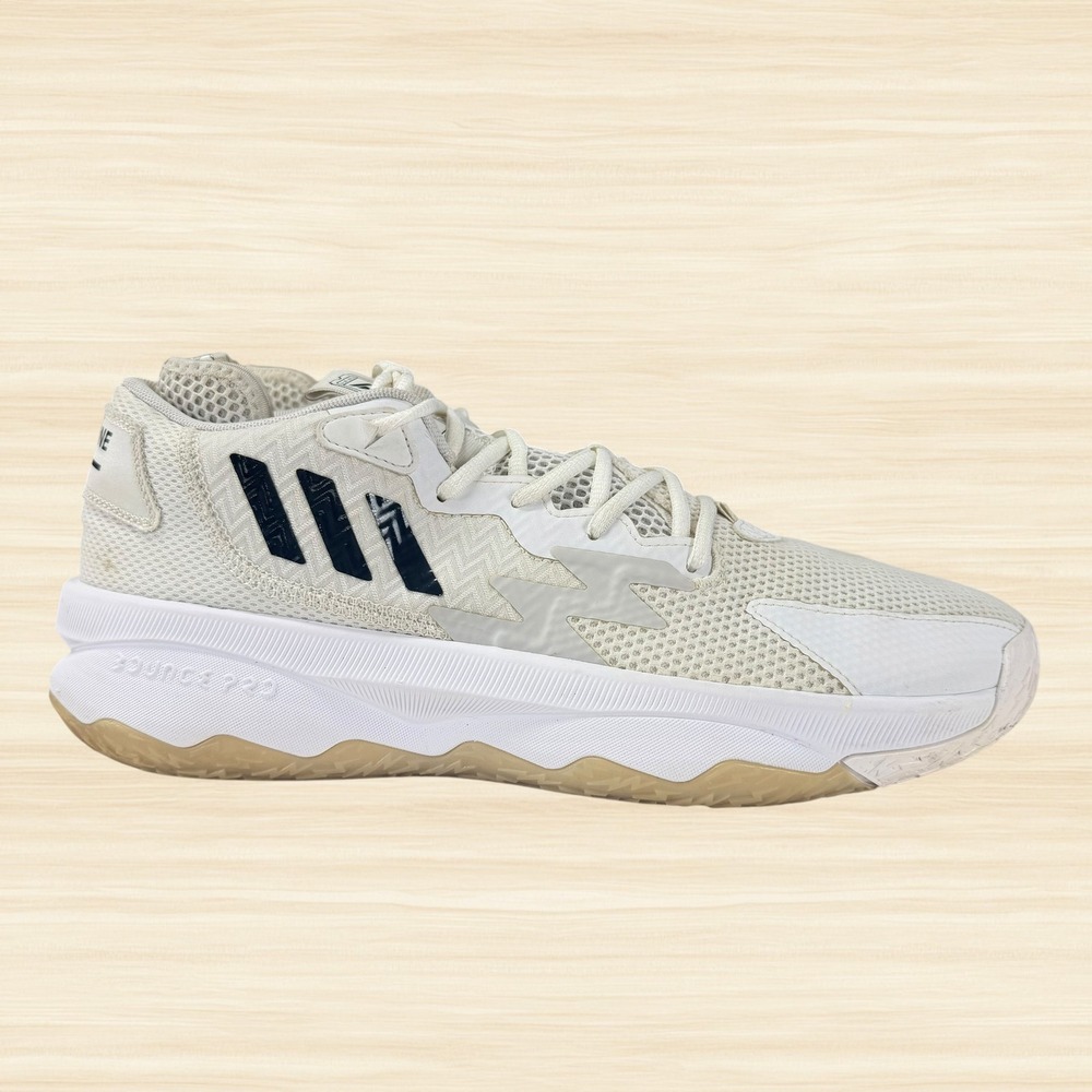 Adidas Dame 8 Admit One Cloud White Basketball Shoes Bounce Pro Mens 11 GY6462